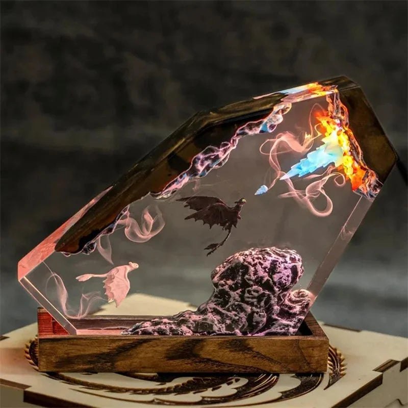 Toby's Dragon Lamp