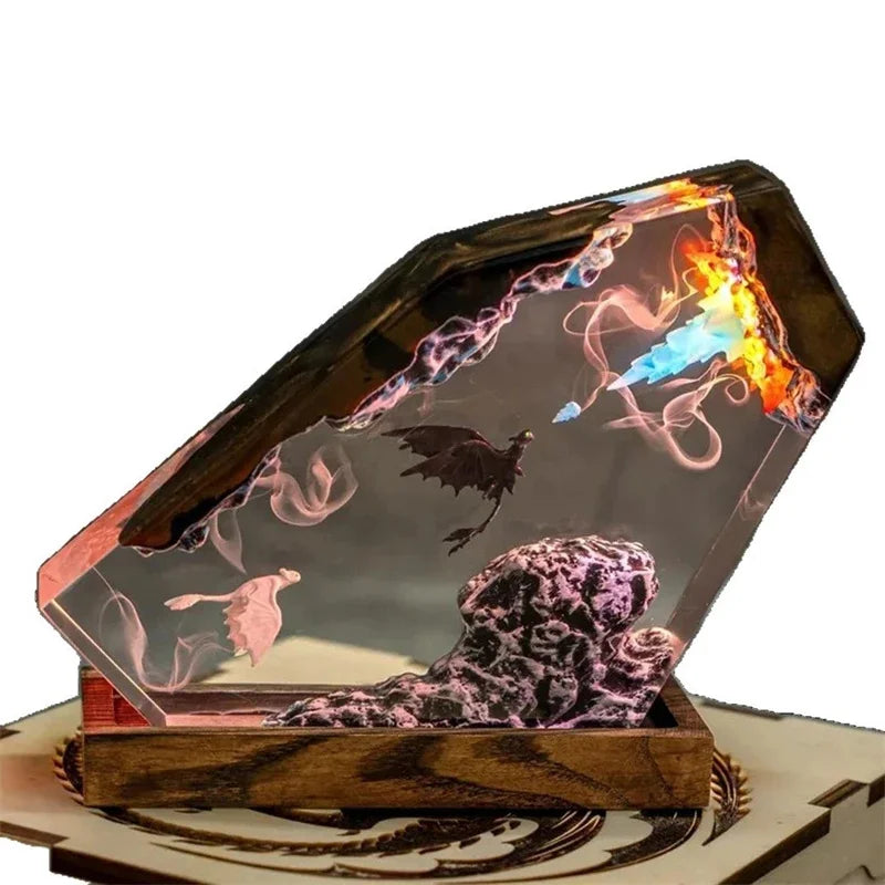 Toby's Dragon Lamp