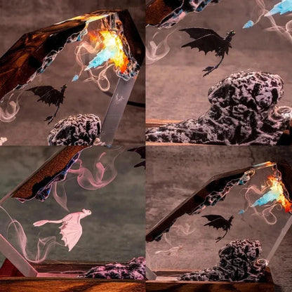 Toby's Dragon Lamp