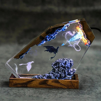 Toby's Dragon Lamp