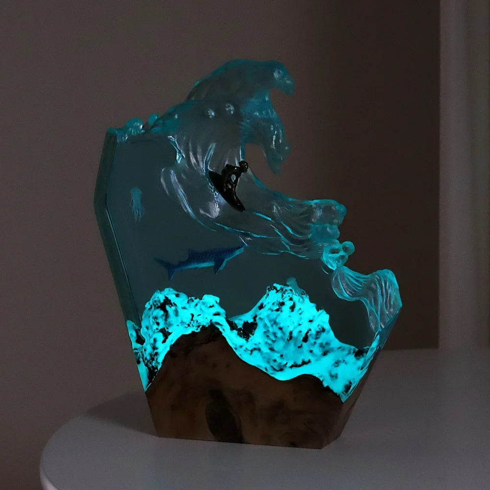 Toby's Ocean Surfer Lamp