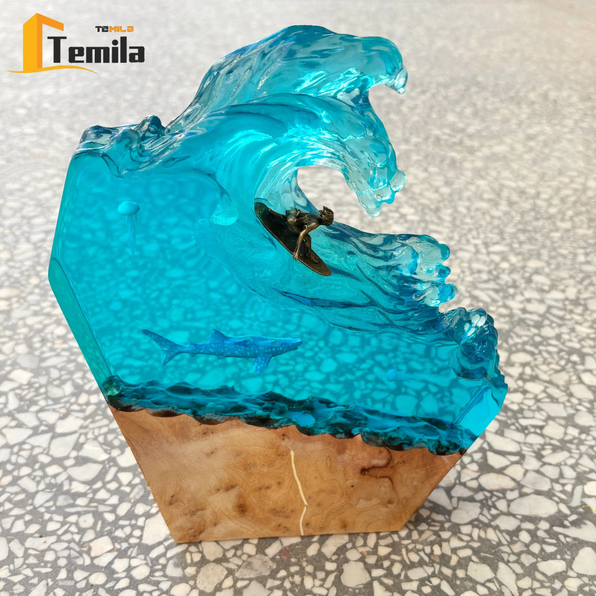 Toby's Ocean Surfer Lamp