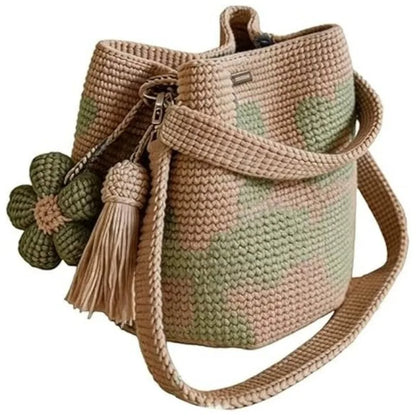 Toby's Handmade Crochet Flower Bag