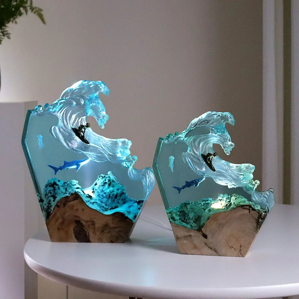 Toby's Ocean Surfer Lamp